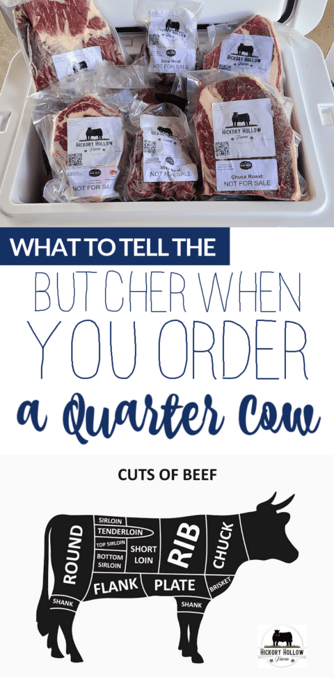 Beginner S Best Tips On Placing Your Beef Cut Sheet Instructions