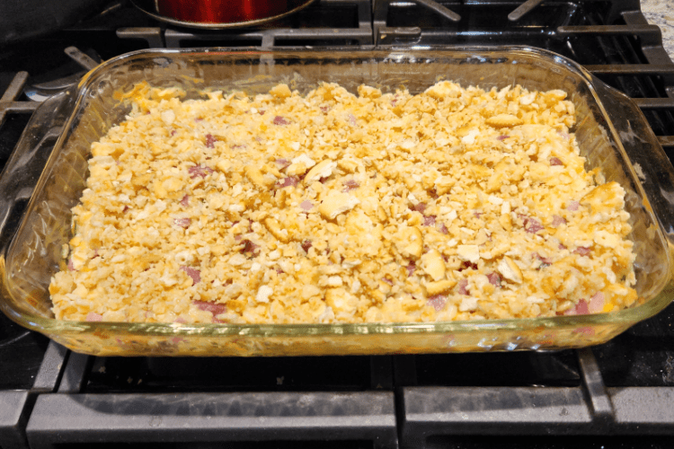 leftover ham and rice casserole without broccoli
