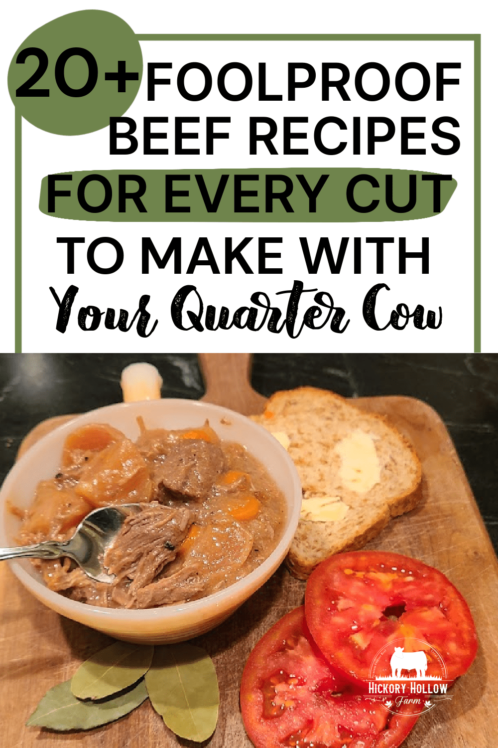 20+ Foolproof beef recipes to try first! Delicious beef recipes to make with a quarter cow