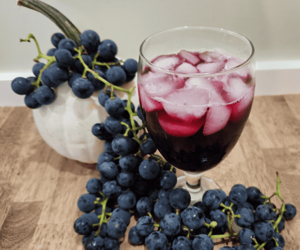 Canning grape juice with Concord grapes