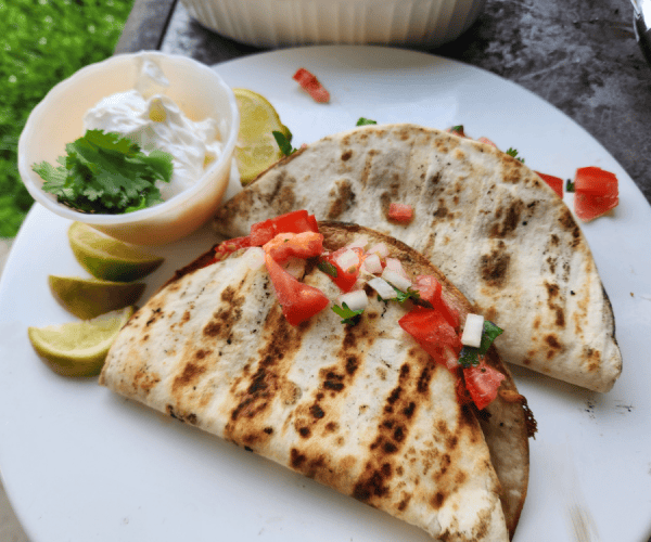 easy smash burger tacos with pico de gallo