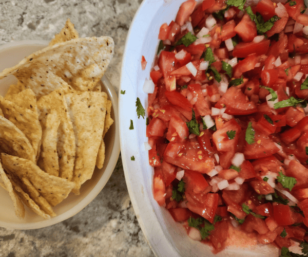 easy smash burger tacos with pico de gallo