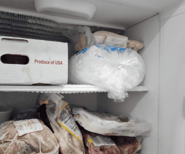 how to protect food in deep freezer
