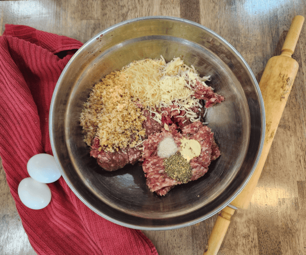 Easy Carnivore Meatballs with Mozzarella and Alfredo Sauce